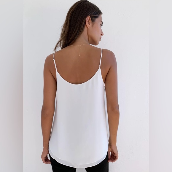 Aritzia Babaton Galen Camisole Tank Top Lemongrass Size XXS - Picture 11 of 13